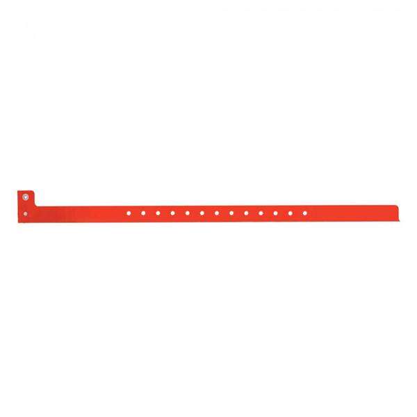 Wristband Identification Sentry SuperBand Poly Red Adult Write On Box